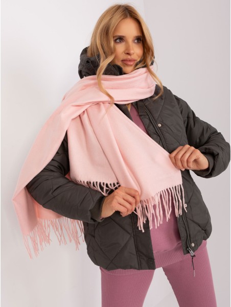 Szalik-AT-SZ-23185.90P-jasny różowy