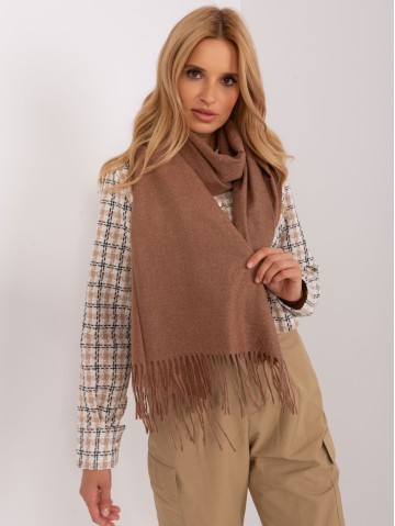 Szalik-AT-SZ-23185.62P-brązowy 2