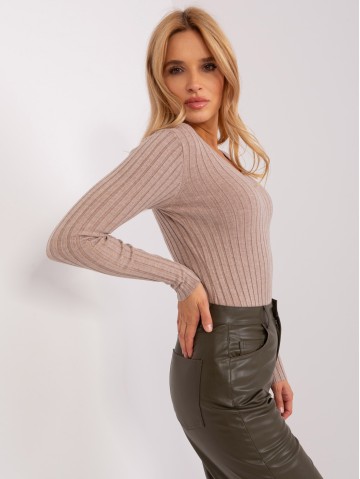 Sweter-PM-SW-PM1088.25-ciemny bezowy 2