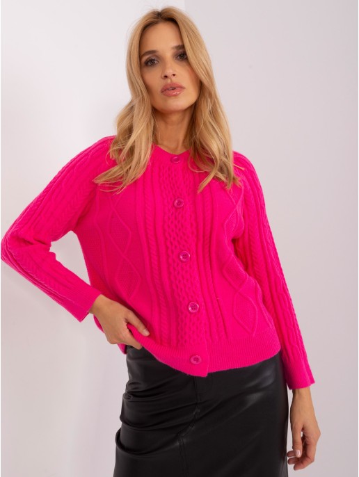 Megztinis-AT-SW-2346-2.99P-tamsiai rožinis