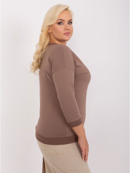 Bluzka-RV-BZ-9143.87P-brązowy Bluzka-RV-BZ-9143.87P-brązowy