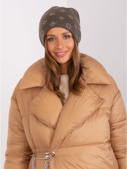 Czapka-AT-CZ-2325.86-ciemny khaki Czapka-AT-CZ-2325.86-ciemny khaki