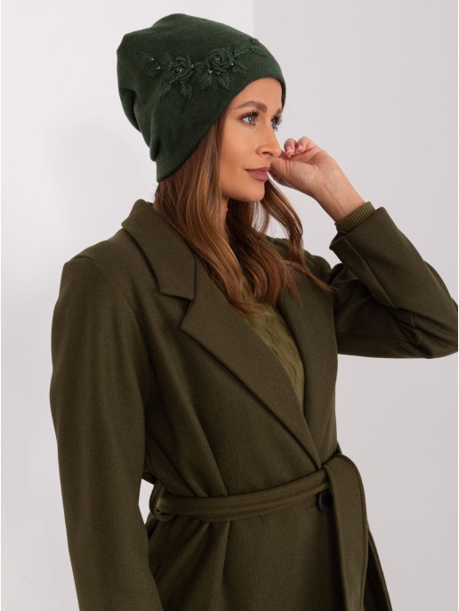 Czapka-AT-CZ-2329.76-ciemny zielony Czapka-AT-CZ-2329.76-ciemny zielony