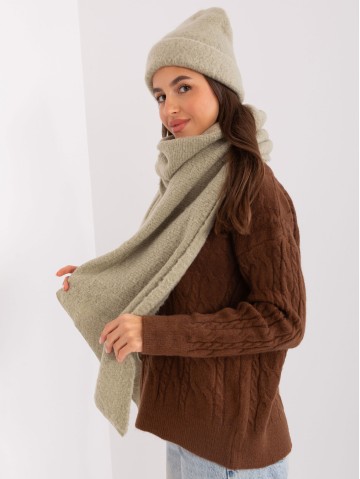 Szalik-D90012Y72028D-pistacjowy 2