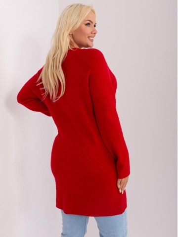 Sweter-PM-SW-PM-3732.10-czerwony 2