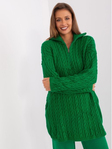 Sweter-BA-SW-0282.13P-zielony 2