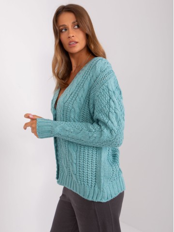 Sweter-BA-SW-8016.48P-mietowy 2