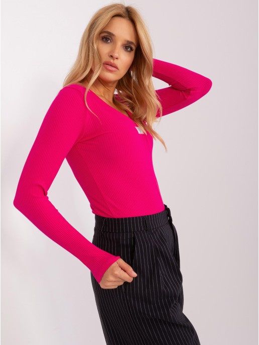 Bluzka-RV-BZ-9155.81-fuksjowy Bluzka-RV-BZ-9155.81-fuksjowy