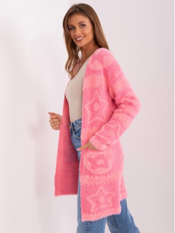 Sweter-AT-SW-234503.00P-różowy 2