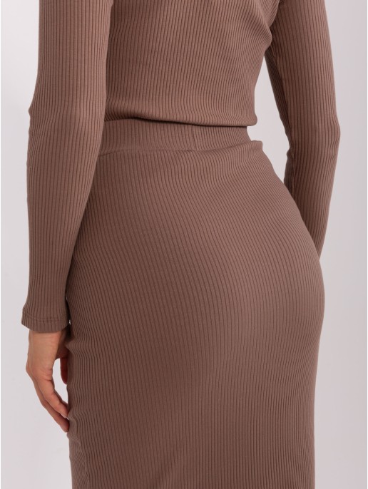 Spódnica-RV-SD-9186.39P-brązowy
