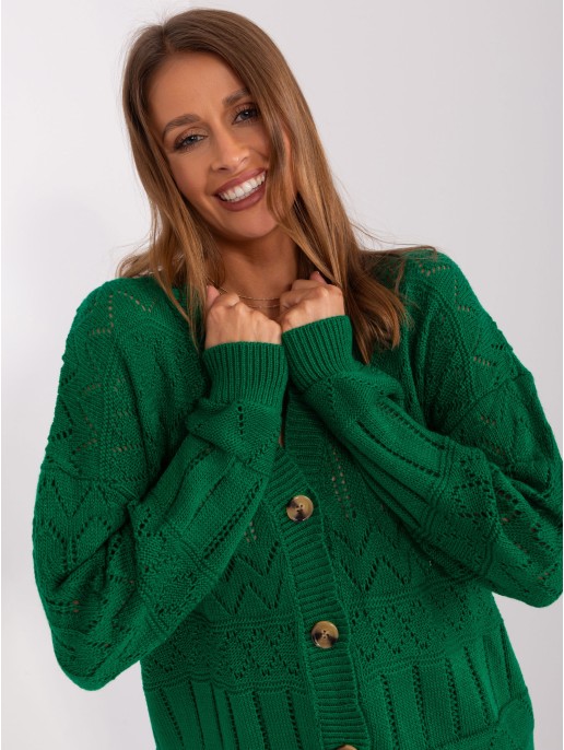Sweter-BA-SW-8022-1.83P-ciemny zielony Sweter-BA-SW-8022-1.83P-ciemny zielony