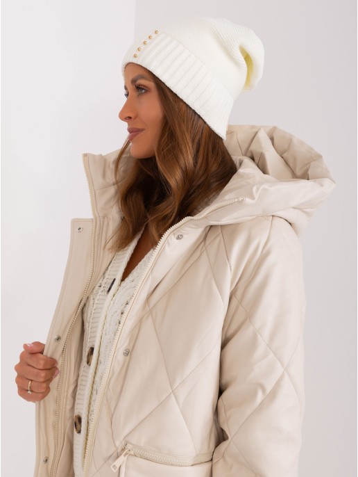 Czapka-JK-CZ-13-1.20-ecru Czapka-JK-CZ-13-1.20-ecru