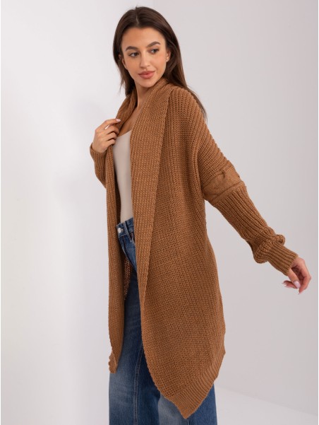 Kardigan-TW-SW-BI-305.99P-brązowy