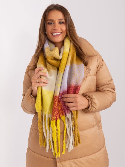 Szalik-AT-SZ-2311501.90-żółty Szalik-AT-SZ-2311501.90-żółty