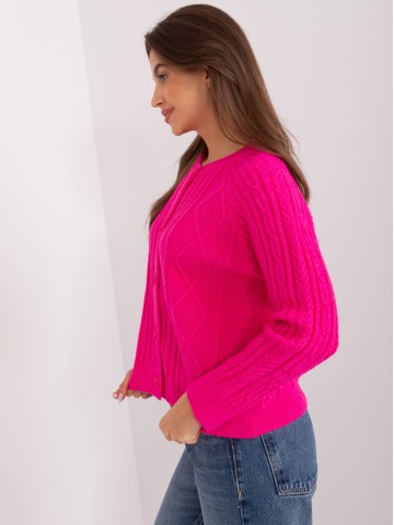 Sweter-AT-SW-2346-2.99P-fuksjowy 2