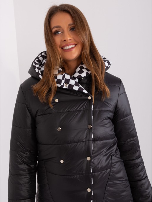 Kurtka-NM-KR-2809.96-czarno-biały Kurtka-NM-KR-2809.96-czarno-biały