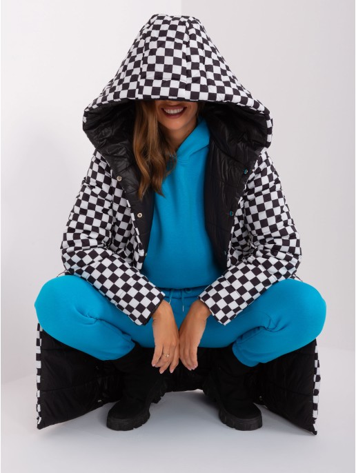 Kurtka-NM-KR-2809.96-czarno-biały Kurtka-NM-KR-2809.96-czarno-biały