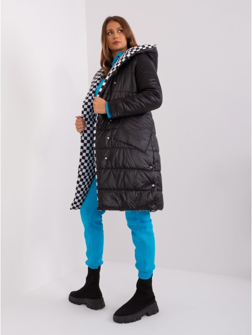 Kurtka-NM-KR-2809.96-czarno-biały Kurtka-NM-KR-2809.96-czarno-biały