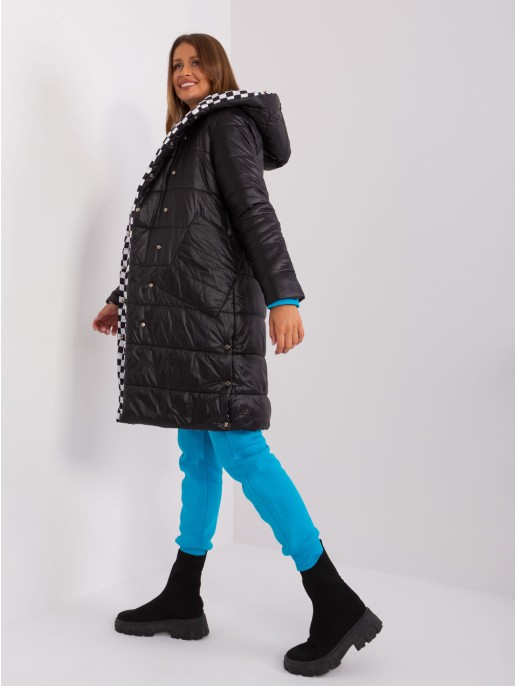 Kurtka-NM-KR-2809.96-czarno-biały Kurtka-NM-KR-2809.96-czarno-biały