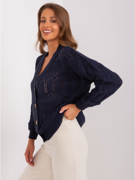 Sweter-BA-SW-8022-1.84P-granatowy Sweter-BA-SW-8022-1.84P-granatowy