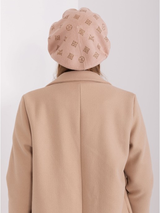 Czapka-AT-CZ-2318.30-beżowy Czapka-AT-CZ-2318.30-beżowy