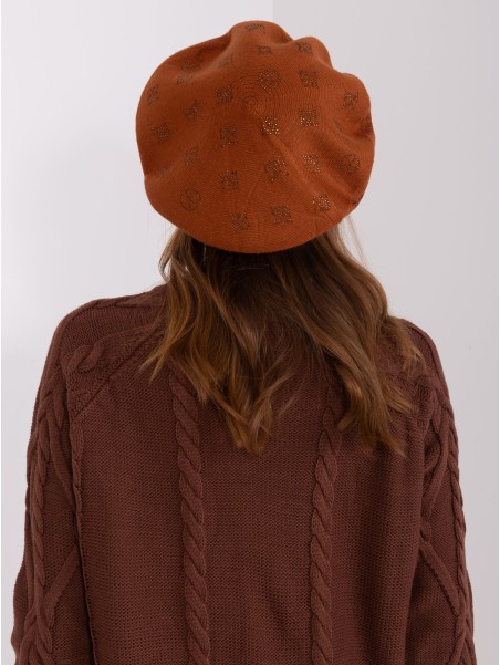 Czapka-AT-CZ-2318.26-jasny brązowy