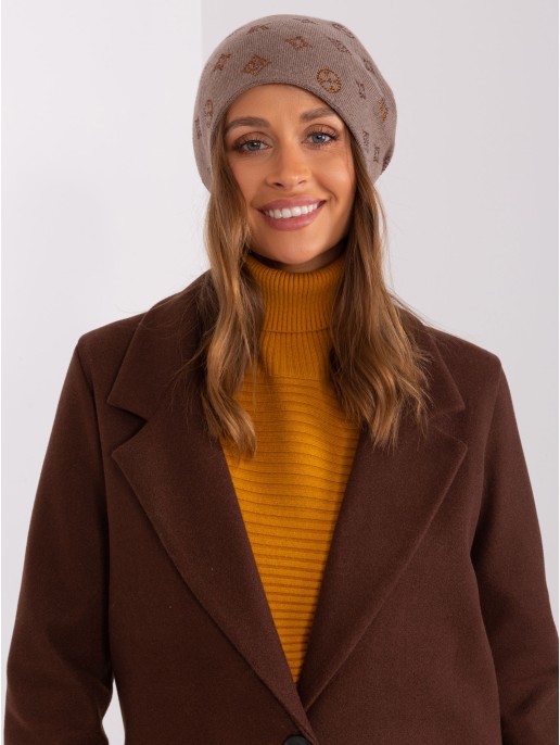 Czapka-AT-CZ-2325.85-brązowy Czapka-AT-CZ-2325.85-brązowy