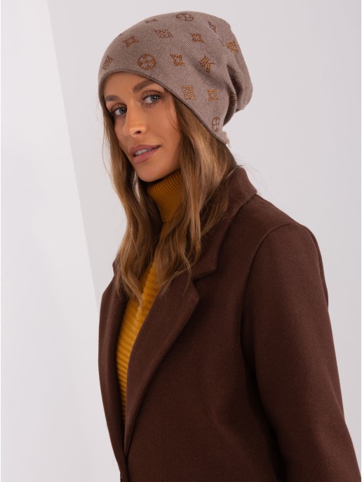 Czapka-AT-CZ-2325.85-brązowy Czapka-AT-CZ-2325.85-brązowy