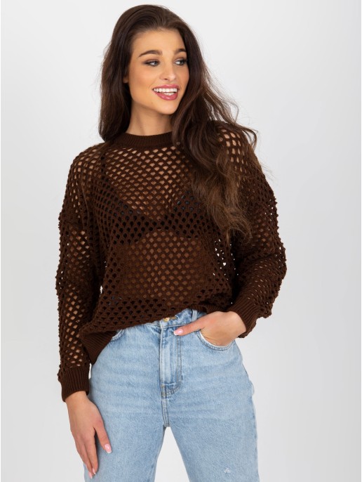 Sweter-BA-SW-9006.38P-brązowy