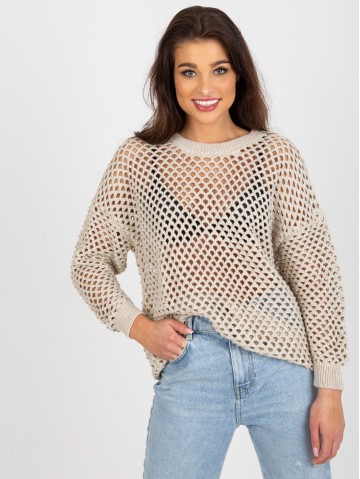 Sweter-BA-SW-9006.38P-jasny beżowy 2