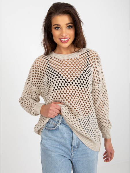 Sweter-BA-SW-9006.38P-jasny beżowy
