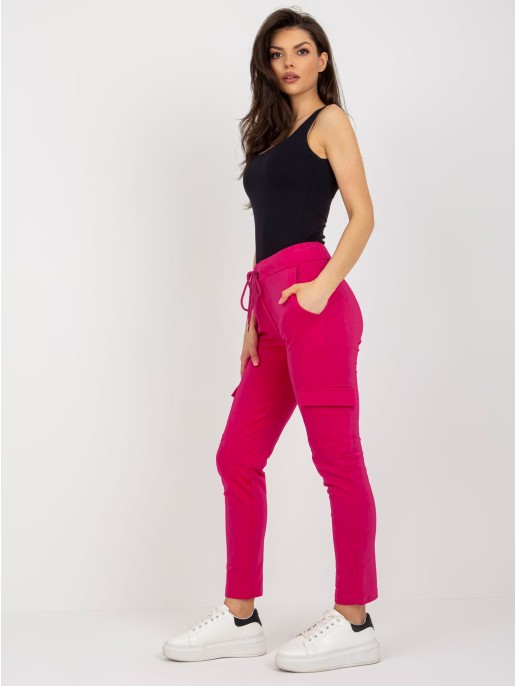 Spodnie dresowe-RV-DR-8695.80-fuksjowy Spodnie dresowe-RV-DR-8695.80-fuksjowy