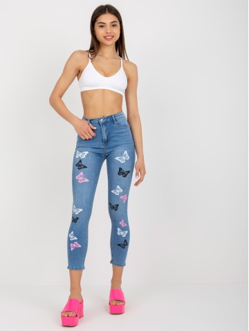 Spodnie jeans-NM-SP-D8015.31X-niebieski 2