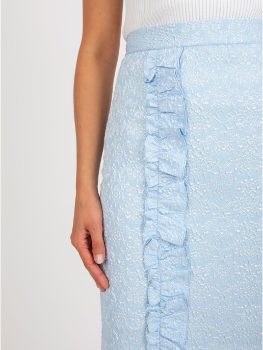 Sijonas šviesiai mėlynas Sijonas šviesiai mėlynas