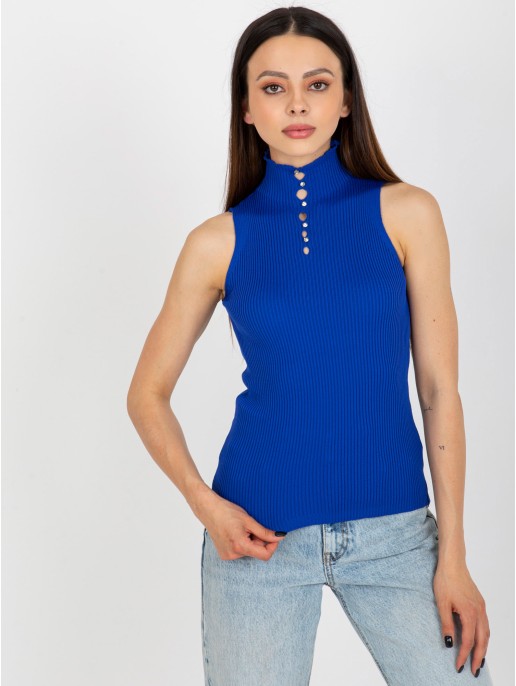 Bluzka-BA-BZ-2301.00P-kobaltowy Bluzka-BA-BZ-2301.00P-kobaltowy