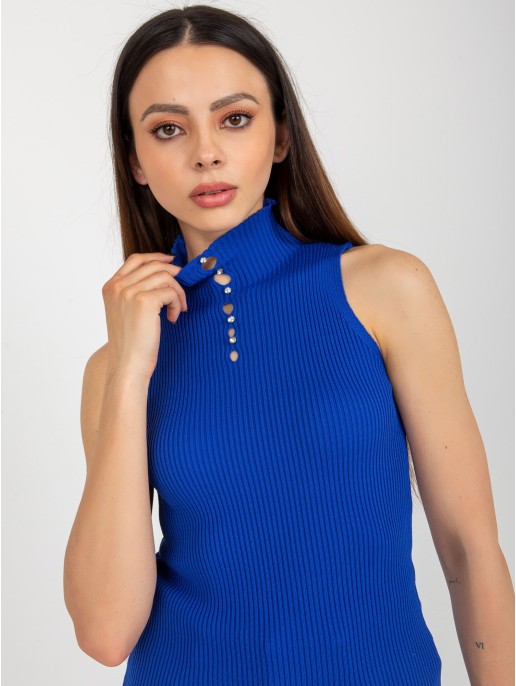 Bluzka-BA-BZ-2301.00P-kobaltowy Bluzka-BA-BZ-2301.00P-kobaltowy
