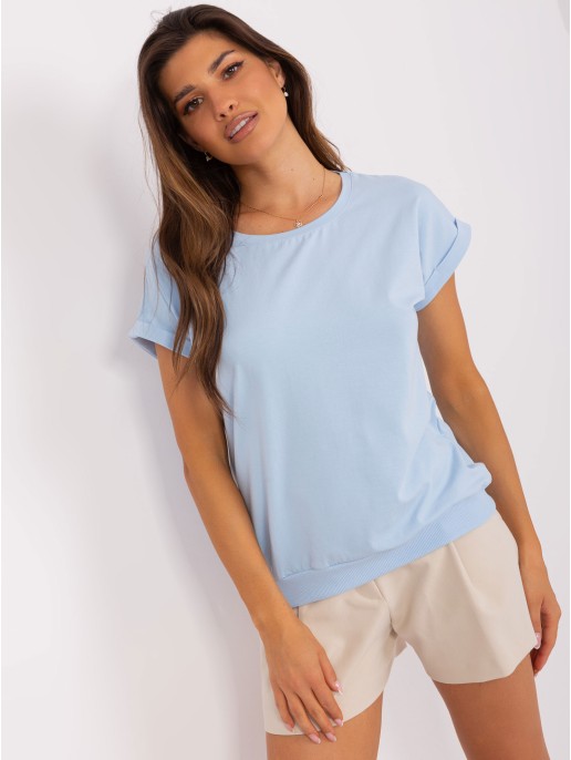 Bluzka-RV-BZ-8836.86-jasny niebieski Bluzka-RV-BZ-8836.86-jasny niebieski