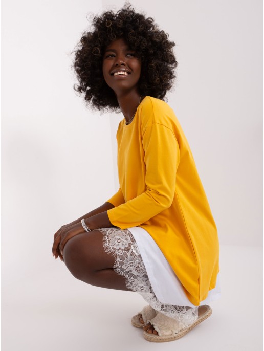 Sukienka-EM-SK-HS-20-37.05P-ciemny żółty Sukienka-EM-SK-HS-20-37.05P-ciemny żółty