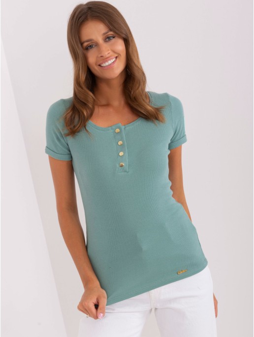 Bluzka-TW-BZ-OB051.58P-pistacjowy Bluzka-TW-BZ-OB051.58P-pistacjowy