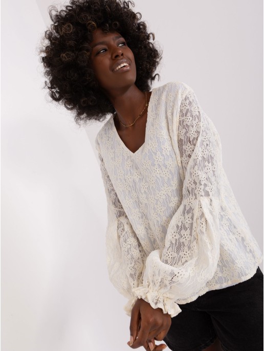 Bluzka-LK-BZ-509203.08P-ecru Bluzka-LK-BZ-509203.08P-ecru