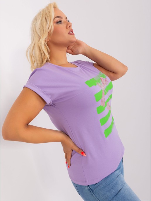 Bluzka-RV-BZ-8969.92P-jasny fioletowy Bluzka-RV-BZ-8969.92P-jasny fioletowy