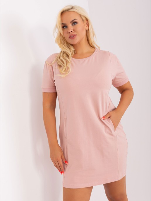 Sukienka-RV-SK-8899.14P-jasny różowy Sukienka-RV-SK-8899.14P-jasny różowy