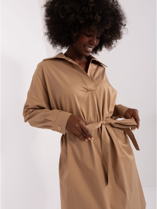 Sukienka-CHA-SK-9010.70-camelowy