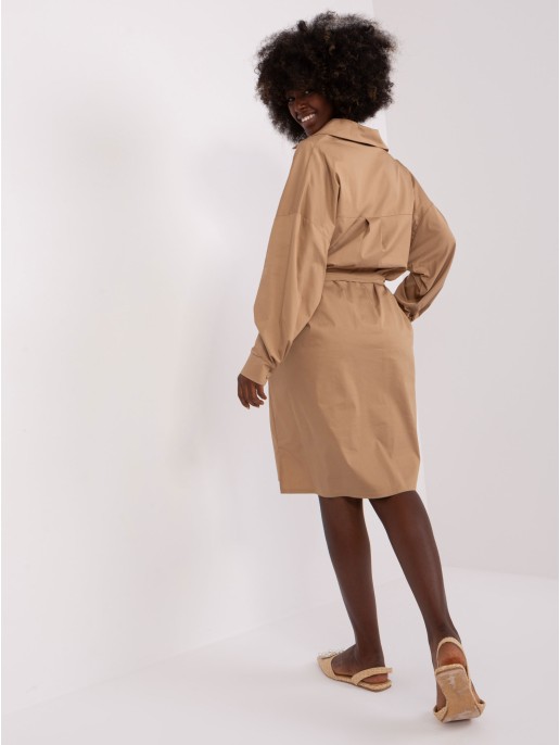 Sukienka-CHA-SK-9010.70-camelowy