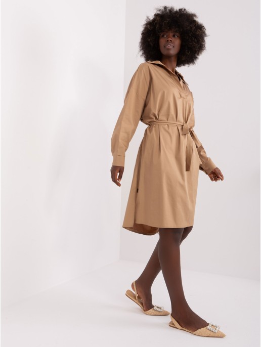 Sukienka-CHA-SK-9010.70-camelowy