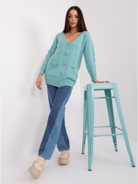 Sweter-AT-SW-2241.36P-mietowy