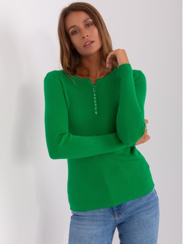 Sweter-PM-SW-Y-0078.87-zielony 2