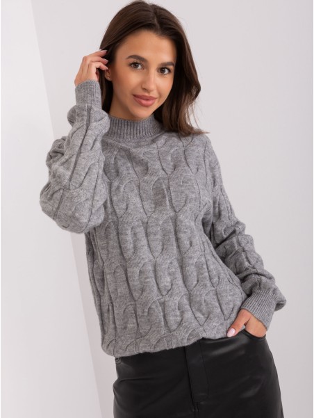 Megztinis-AT-SW-2235.00P-tamsiai pilkas