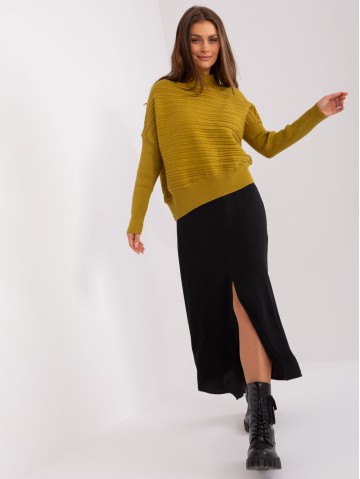 Megztinis-AT-SW-2368.36X-oliwkowy 2