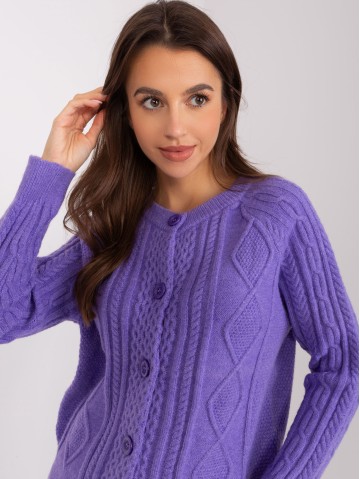 Sweter-AT-SW-2346-2.99P-fioletowy 2